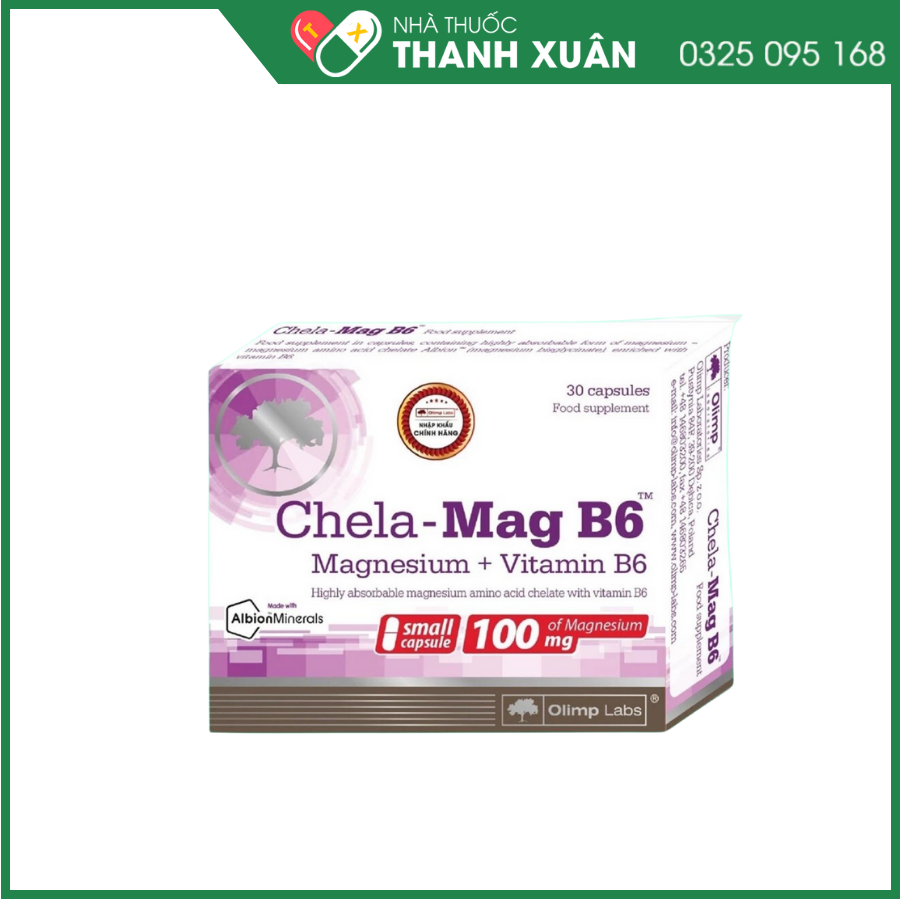 Chela-Mag B6 hỗ trợ giảm mệt mỏi, tốt cho hệ thần kinh